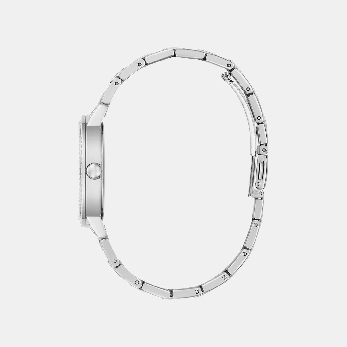 Gt G Lace Women Quartz Silver Dial Analog Stainless Steel GW0944L1 - Guess watch - Image 5