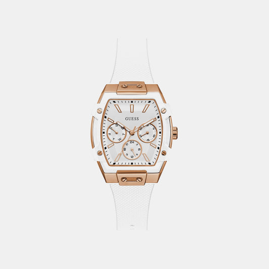 Gt Phoenix Women Quartz White Dial Analog Stainless Steel GW0945L6 - Guess watch