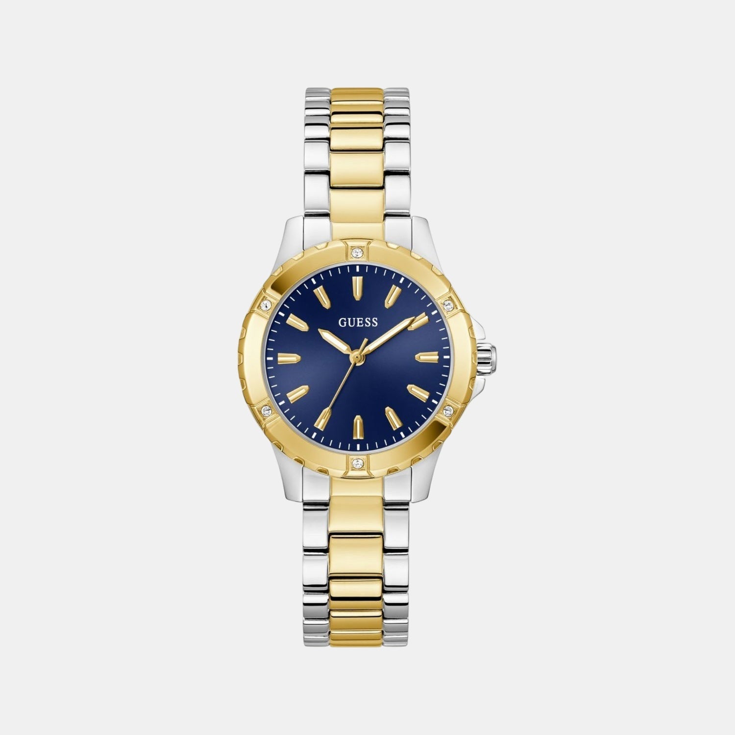 Gs Mist Women Quartz Blue Dial Analog Stainless Steel GW0948L3 - Guess watch