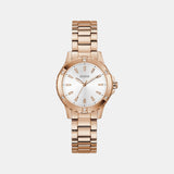 Gs Mist Women Quartz White Dial Analog Stainless Steel GW0948L5