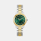 Gs Mist Women Quartz Green Dial Analog Stainless Steel GW0948L8