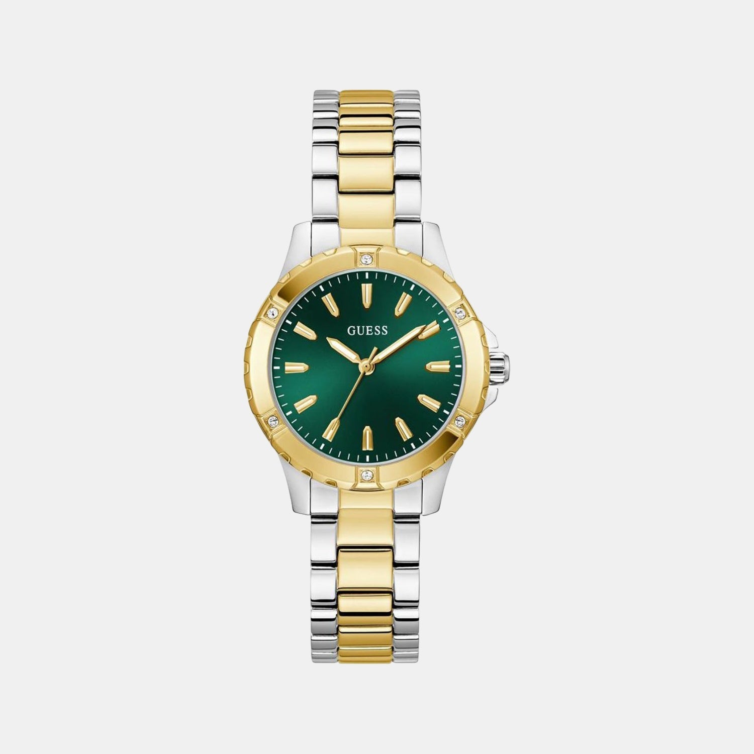 Gs Mist Women Quartz Green Dial Analog Stainless Steel GW0948L8 - Guess watch