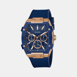 Gt Phoenix Men Quartz Blue Dial Analog Stainless Steel GW0956G4