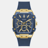 Gt Phoenix Men Quartz Blue Dial Analog Stainless Steel GW0956G5
