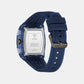 Men Quartz Blue Dial Analog Silicone Watch GW0959G1