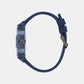 Men Quartz Blue Dial Analog Silicone Watch GW0959G1
