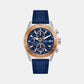 Gs Defender Men Quartz Blue Dial Analog Stainless Steel GW0967G4