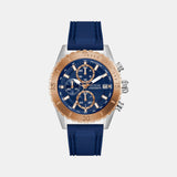 Gs Defender Men Quartz Blue Dial Analog Stainless Steel GW0967G4