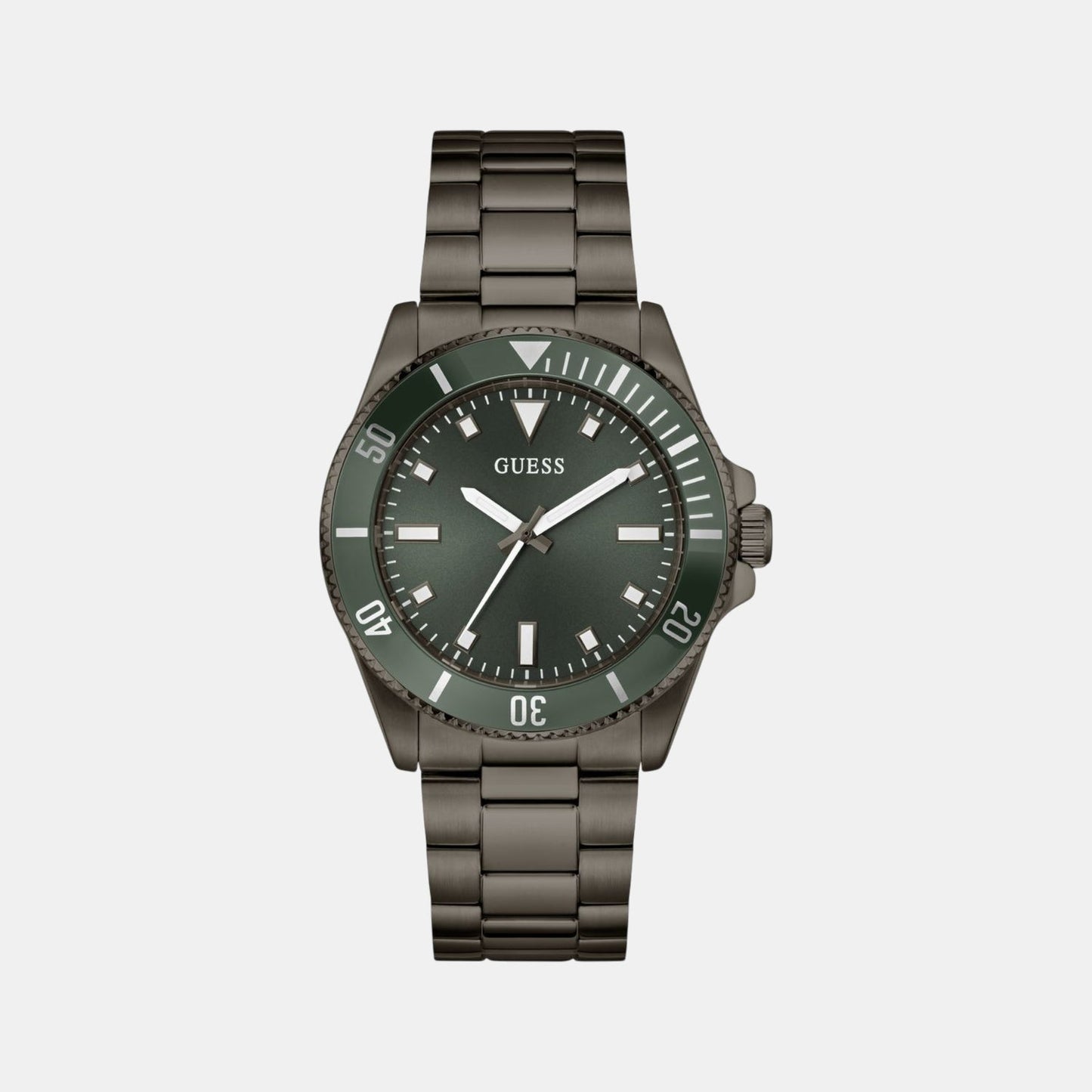 Gs Cliff Men Quartz Green Dial Analog Stainless Steel GW0968G3