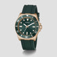 Gs Cliff Men Quartz Green Dial Analog Stainless Steel GW0969G5