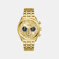 Men Quartz Champagne Dial Chronograph Stainless Steel Watch GW0971G2