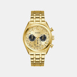 Men Quartz Champagne Dial Chronograph Stainless Steel Watch GW0971G2