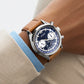 Gd Dawson Men Quartz Blue Dial Analog Stainless Steel GW0972G1