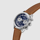 Gd Dawson Men Quartz Blue Dial Analog Stainless Steel GW0972G1