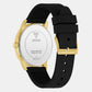 Men Quartz Black Dial Analog Silicone Watch GW0973G2