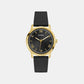 Men Quartz Black Dial Analog Silicone Watch GW0973G2