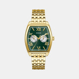 Gd Gabriel Men Quartz Green Dial Analog Stainless Steel GW0975G2