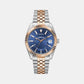 Gd Jaden Men Quartz Blue Dial Analog Stainless Steel GW0977G5