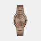 Gd Oliver Men Quartz Brown Dial Analog Stainless Steel GW0978G3