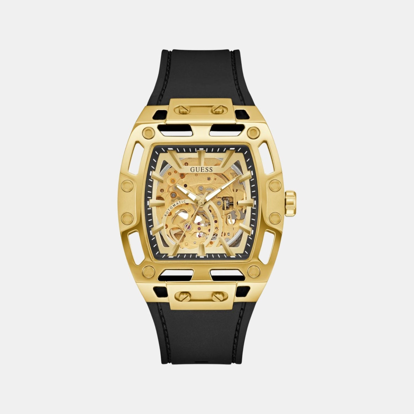 Gd Phoenix Men Automatic Champagne Dial Analog Stainless Steel GW0980G2