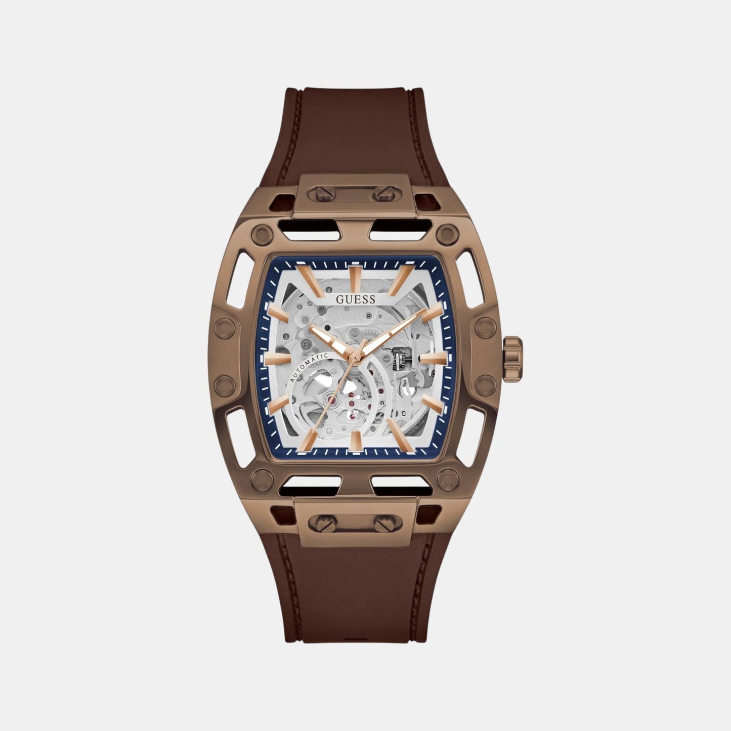 Gd Phoenix Men Automatic Silver Dial Analog Stainless Steel GW0980G3