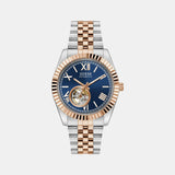 Gd Connoisseur Men Automatic Blue Dial Analog Stainless Steel GW0984G5