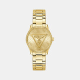 Gt Roxy Women Quartz Champagne Dial Analog Stainless Steel GW0987L2