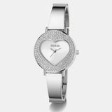 Gb Hartly Women Quartz White Dial Analog Stainless Steel GW0991L1