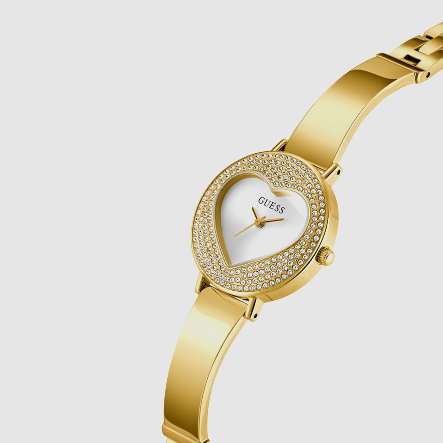 Gb Hartly Women Quartz White Dial Analog Stainless Steel GW0991L2