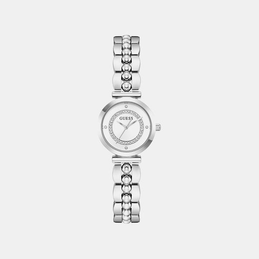 Gb Leena Women Quartz White Dial Analog Stainless Steel GW0994L1 - Guess watch