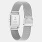Gd Bonnet Women Quartz White Dial Analog Stainless Steel GW0997L1