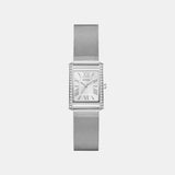 Gd Bonnet Women Quartz White Dial Analog Stainless Steel GW0997L1