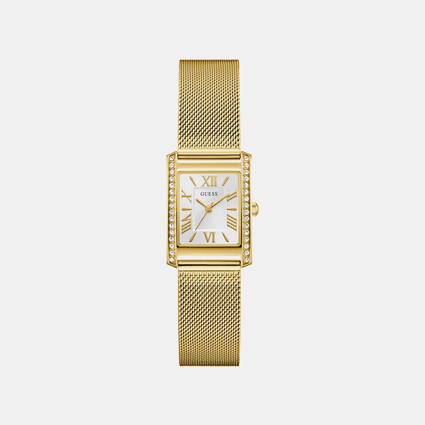 Gd Bonnet Women Quartz White Dial Analog Stainless Steel GW0997L2 - Guess watch