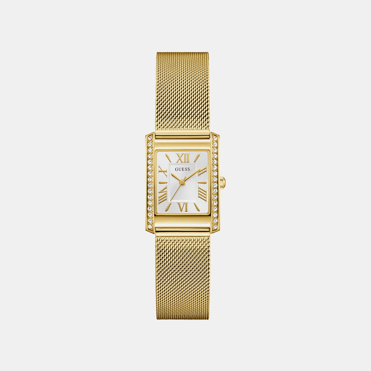 Gd Bonnet Women Quartz White Dial Analog Stainless Steel GW0997L2 - Guess watch