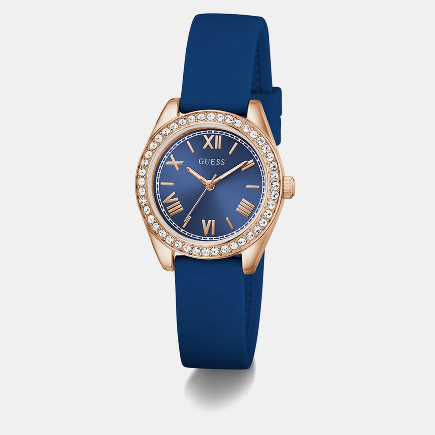 Gd Mini Luna Women Quartz Blue Dial Analog Stainless Steel GW1000L4 - Guess watch - Image 2
