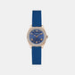 Gd Mini Luna Women Quartz Blue Dial Analog Stainless Steel GW1000L4