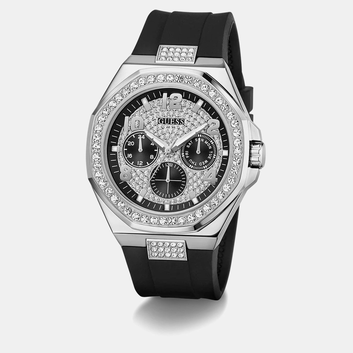 Gt Empire Men Quartz Black Dial Analog Stainless Steel GW1002G1