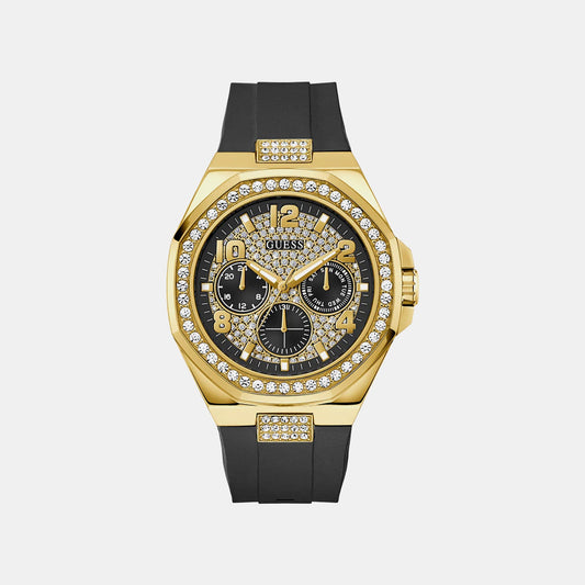 Gt Empire Men Quartz Black Dial Analog Stainless Steel GW1002G2