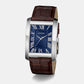 Gd Clyde Men Quartz Blue Dial Analog Stainless Steel GW1003G2