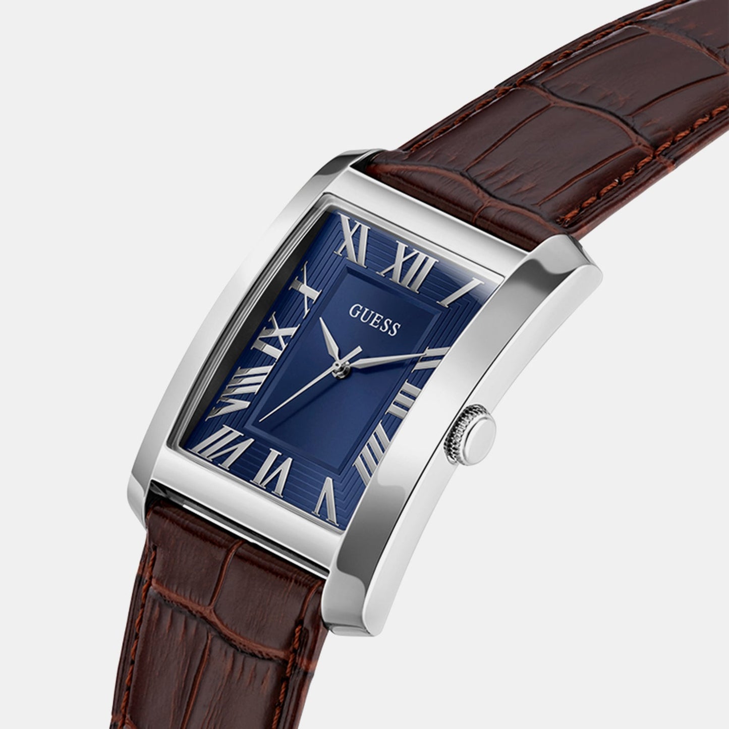 Gd Clyde Men Quartz Blue Dial Analog Stainless Steel GW1003G2