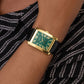 Gd Clyde Men Quartz Green Dial Analog Stainless Steel GW1003G3 - Guess watch - Image 3