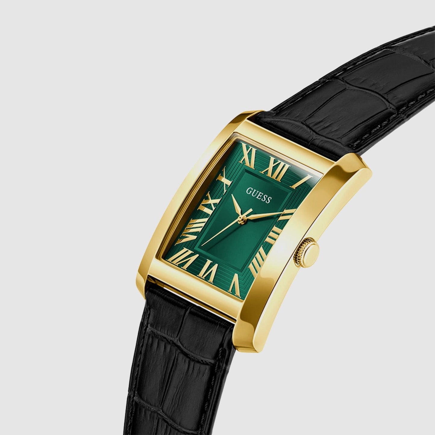 Gd Clyde Men Quartz Green Dial Analog Stainless Steel GW1003G3 - Guess watch - Image 4