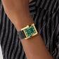 Gd Clyde Men Quartz Green Dial Analog Stainless Steel GW1003G3 - Guess watch - Image 5