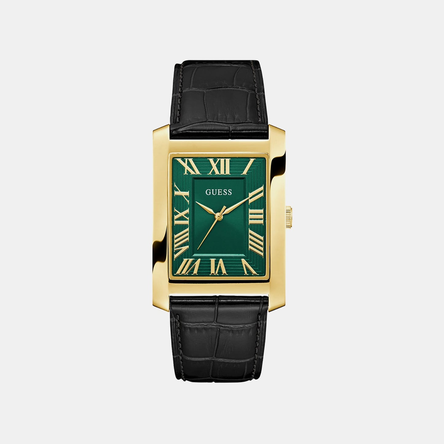 Gd Clyde Men Quartz Green Dial Analog Stainless Steel GW1003G3 - Guess watch