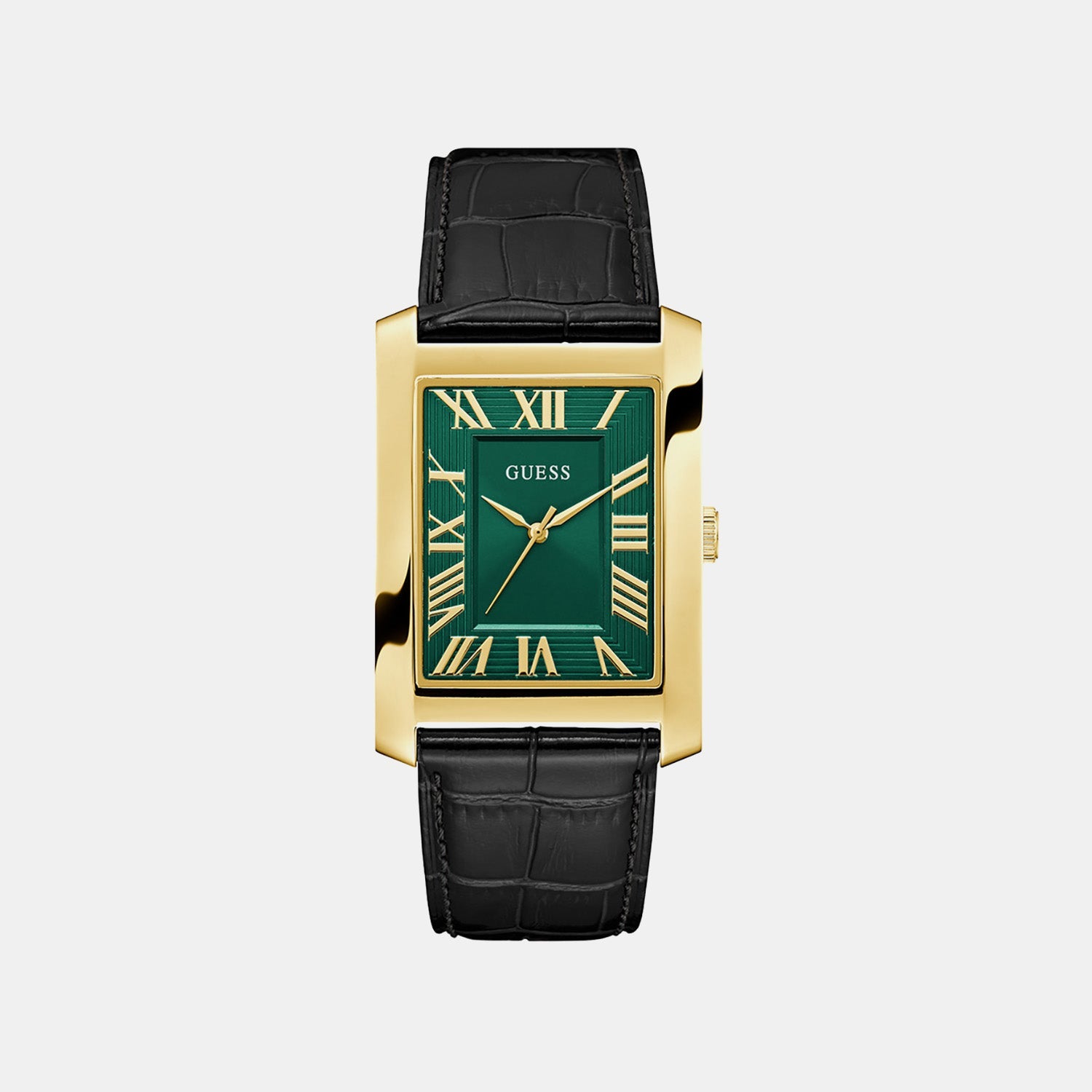 Gd Clyde Men Quartz Green Dial Analog Stainless Steel GW1003G3 - Guess watch