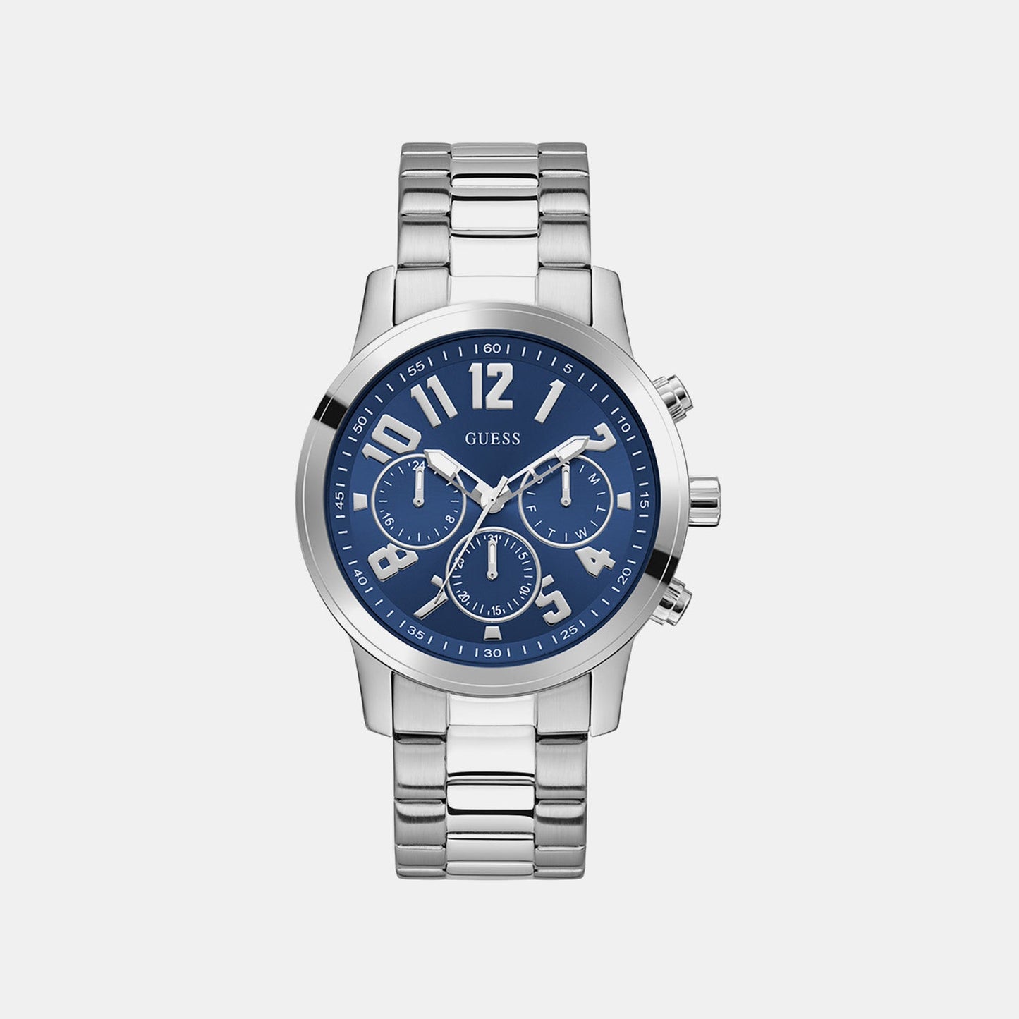 Gs Parker Men Quartz Blue Dial Analog Stainless Steel GW1006G1