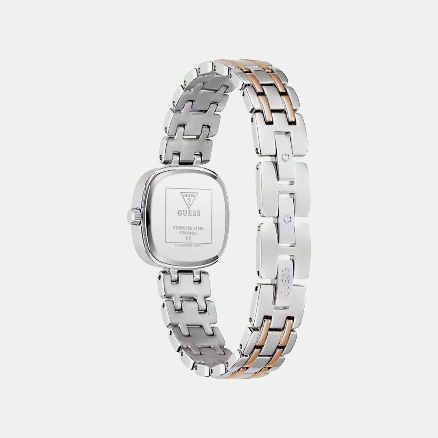 Gb Hazel Women Quartz White Dial Analog Stainless Steel GW1018L5