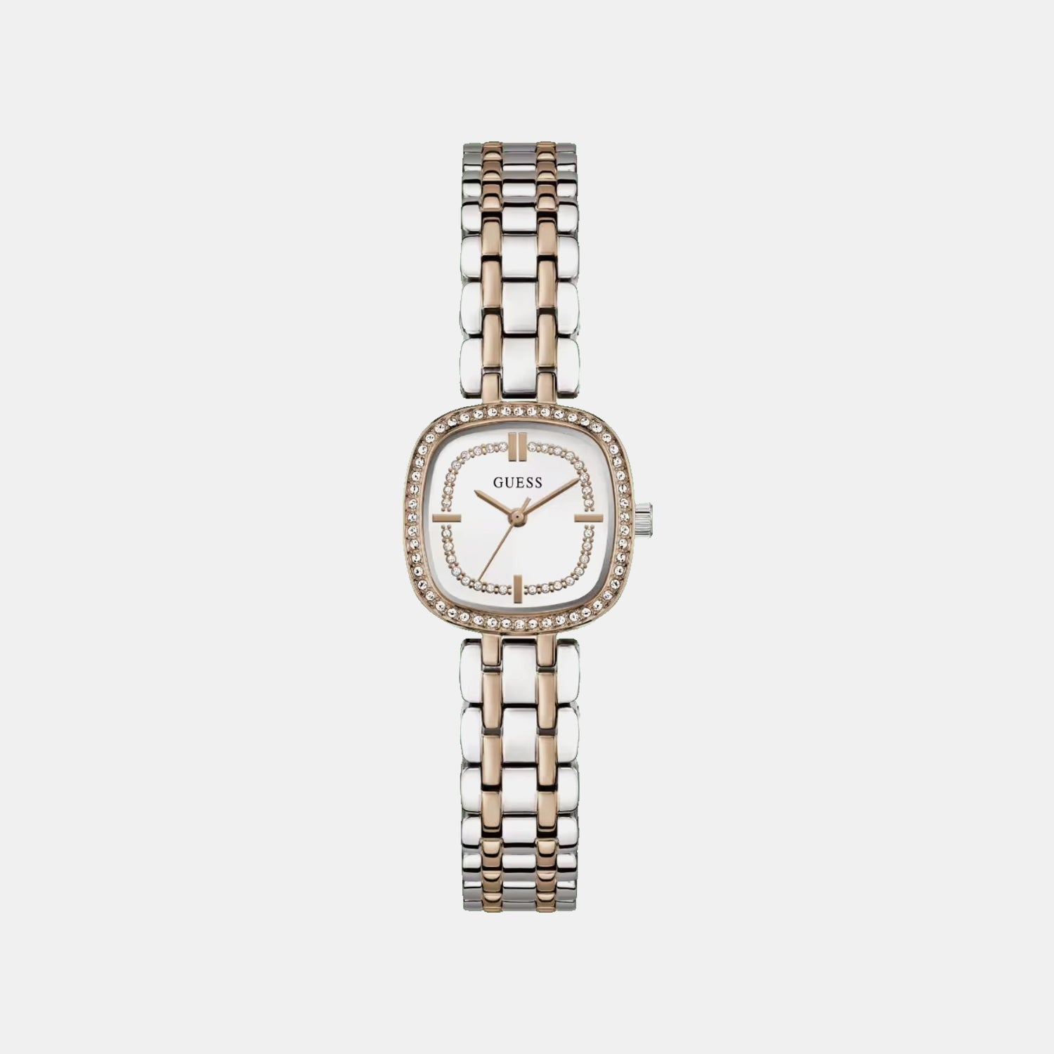Gb Hazel Women Quartz White Dial Analog Stainless Steel GW1018L5 - Guess watch