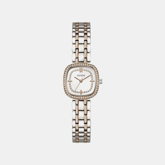 Gb Hazel Women Quartz White Dial Analog Stainless Steel GW1018L5 - Guess watch