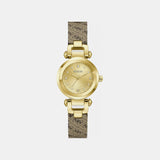 Gb Ginger Women Quartz Champagne Dial Analog Stainless Steel GW1021L2